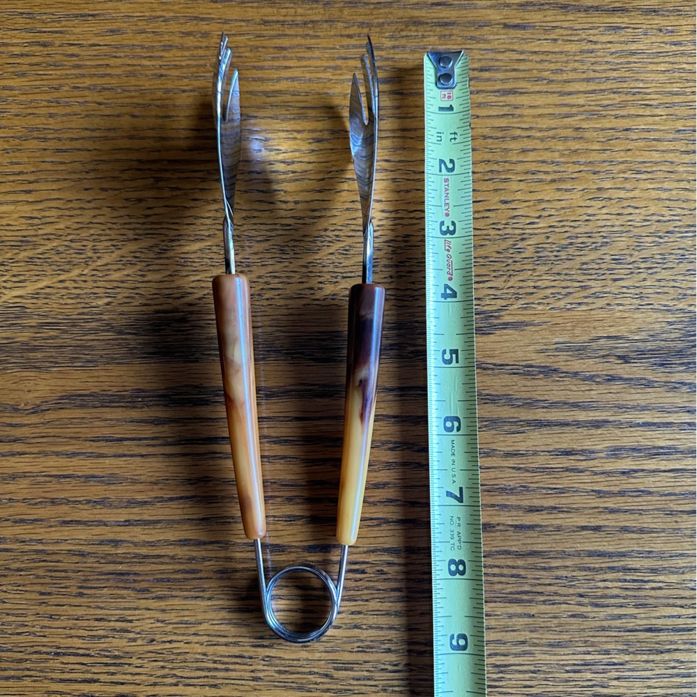 Vintage Bakelite Ice Tongs Barware - Picture 7 of 7
